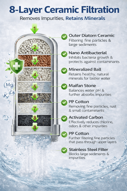 VitalAqua™ Premium  Faucet Tap Purifier